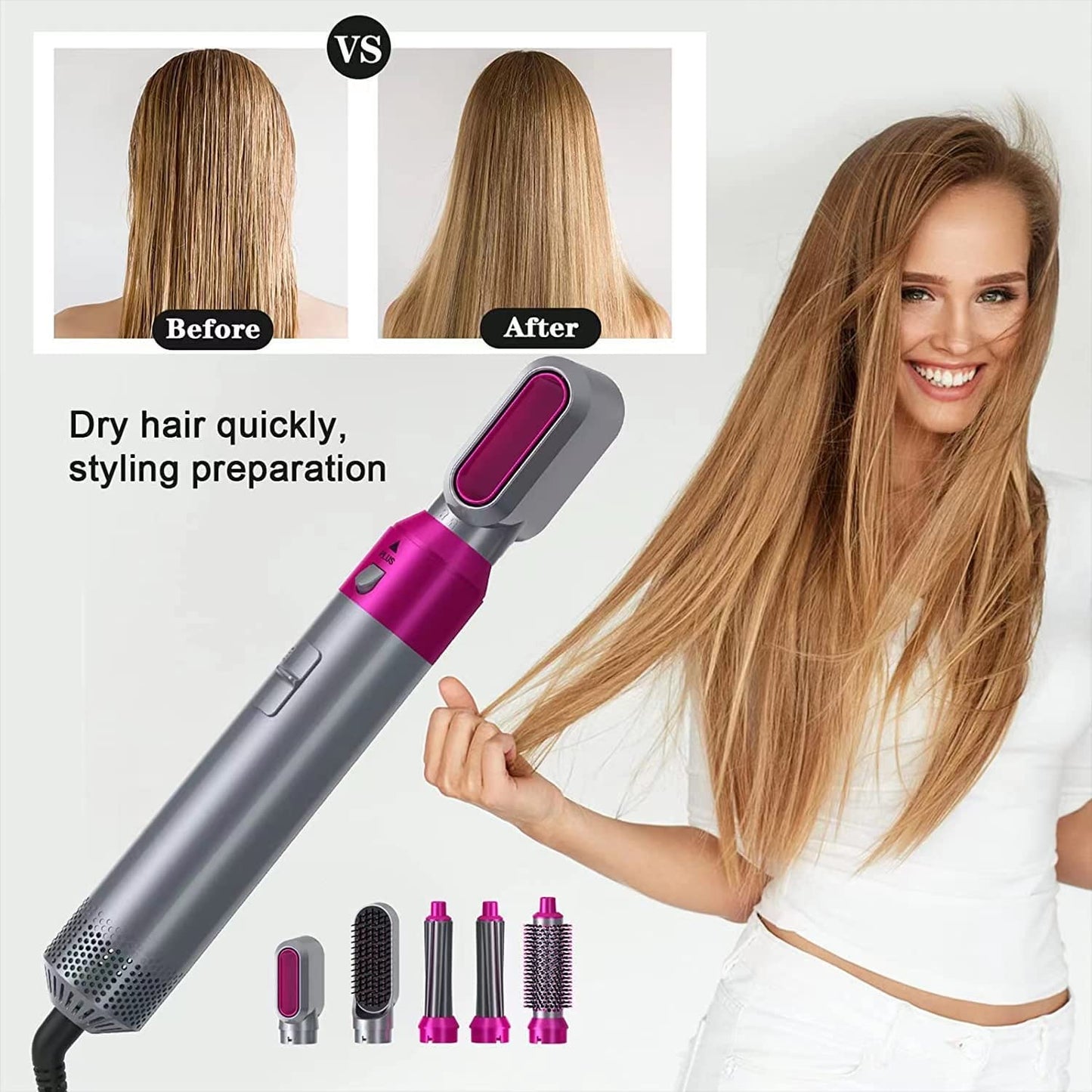 QRATORR™ - 5 in 1 MULTI FUNCTIONAL HAIRSTYLER PRO️