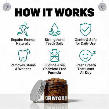 Hydroxyapatite Toothpaste Tablets