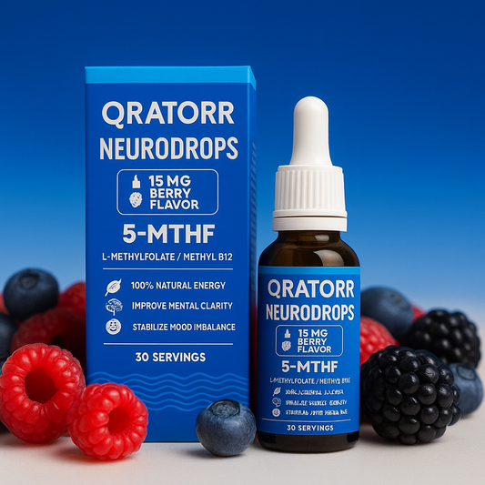 QRATORR™ NeuroDrops – Fast-Acting Cognitive Support in Every Drop